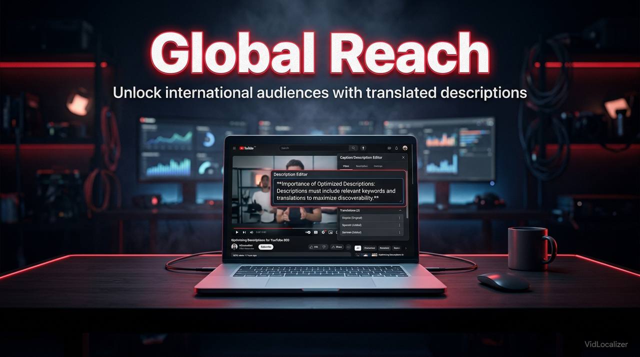 Boost Global Reach: How to Optimize YouTube Descriptions